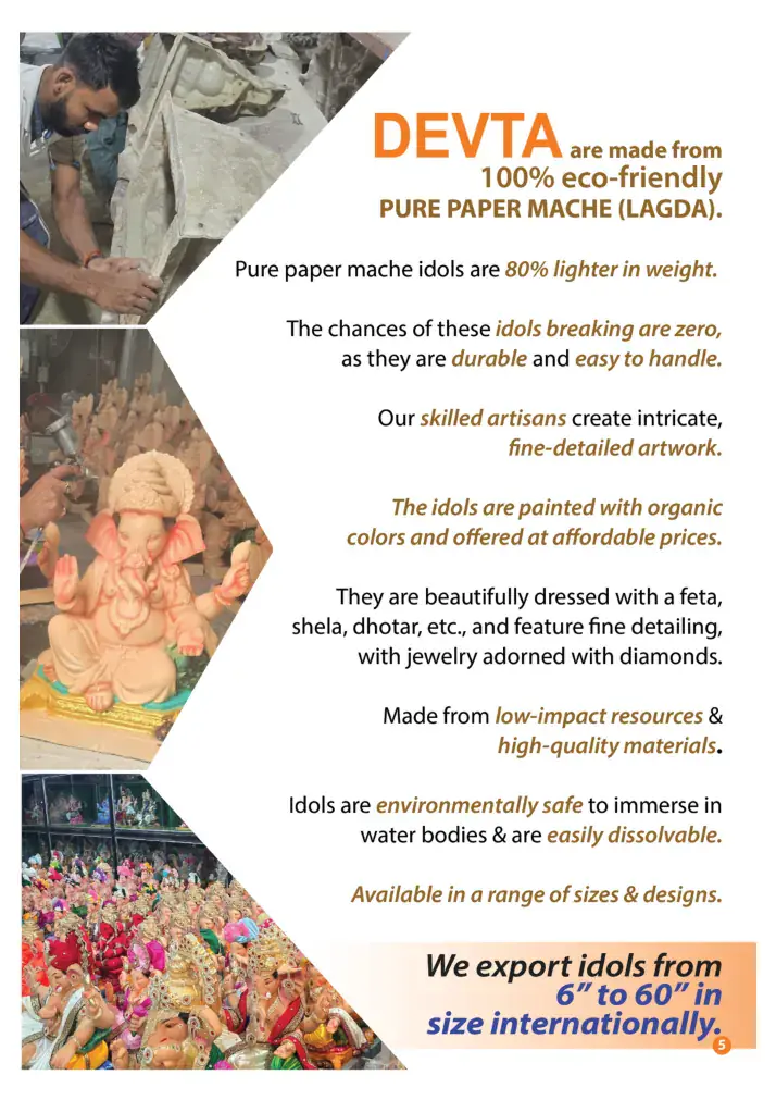Tree Ganesha — plantable seed-embedded Ganesh idol